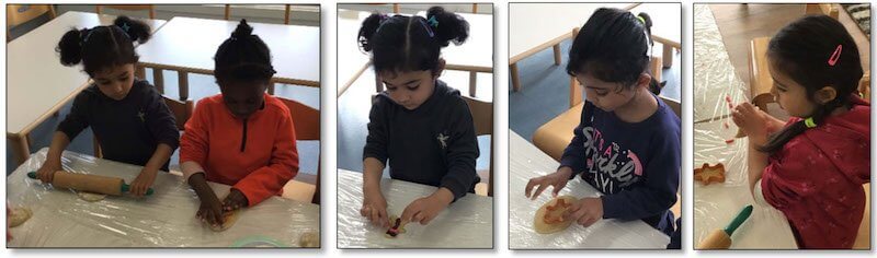 childrens-making-ginger-breadman