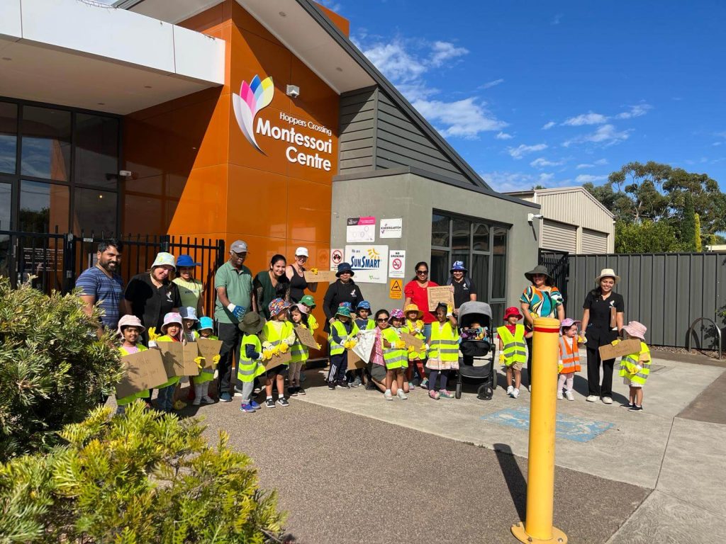Successful Clean Up Australia Week Initiative - group photo