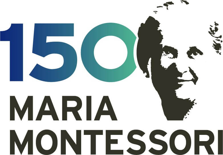 150 years Logo Maria Montessori